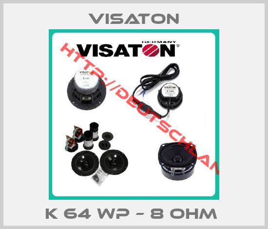 visaton-K 64 WP – 8 Ohm 