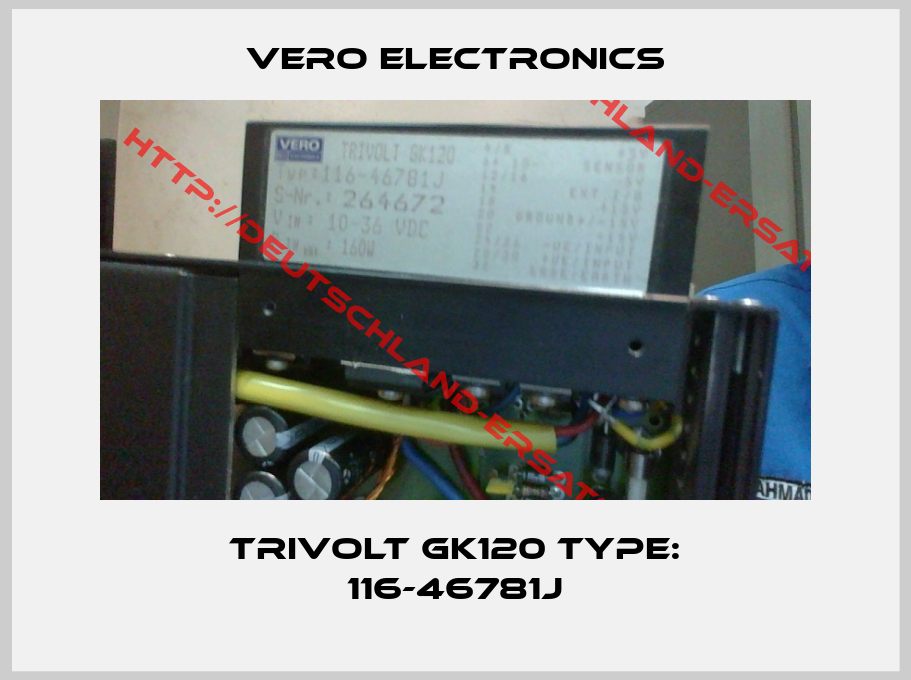 Vero Electronics-TRIVOLT GK120 Type: 116-46781J