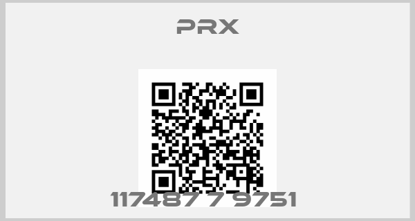 Prx-117487 7 9751 
