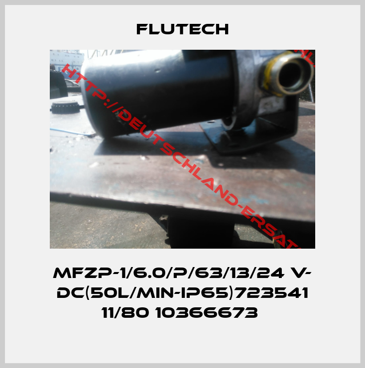 Flutech-MFZP-1/6.0/P/63/13/24 V- DC(50L/MIN-IP65)723541 11/80 10366673 