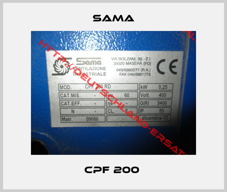 Sama- CPF 200 