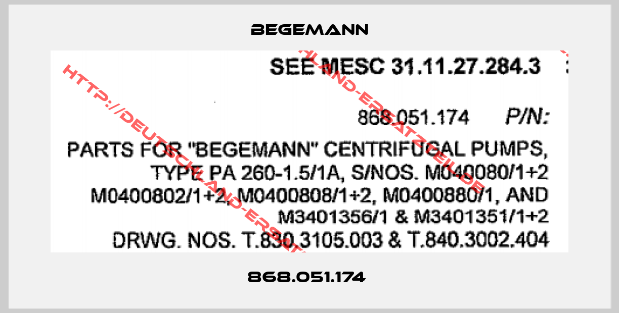 BEGEMANN-868.051.174 