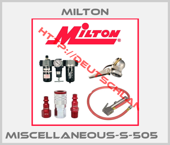 Milton-MISCELLANEOUS-S-505  
