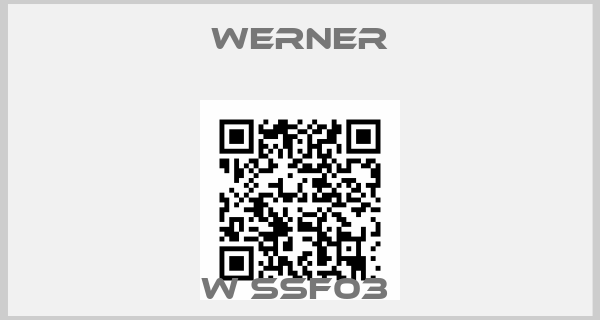Werner-W SSF03 