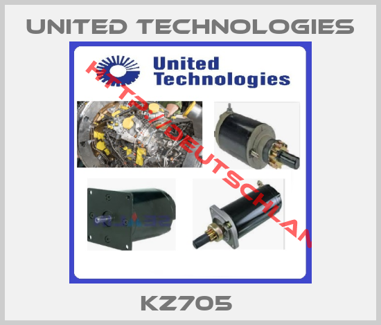 UNITED TECHNOLOGIES-KZ705 