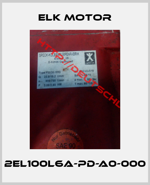 ELK Motor-2EL100L6A-PD-A0-000