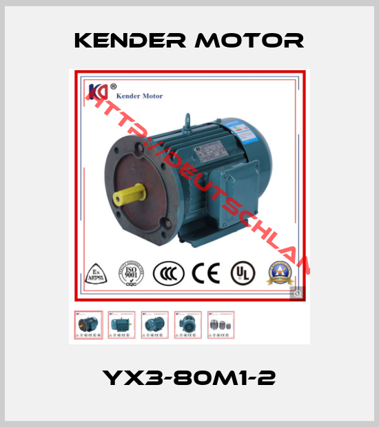 Kender Motor-Yx3-80m1-2