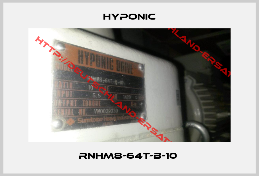 HYPONIC-RNHM8-64T-B-10 