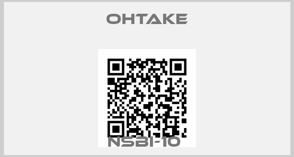 OHTAKE-NSBI-10 