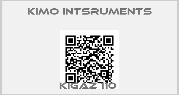 KIMO Intsruments-KIGAZ 110 