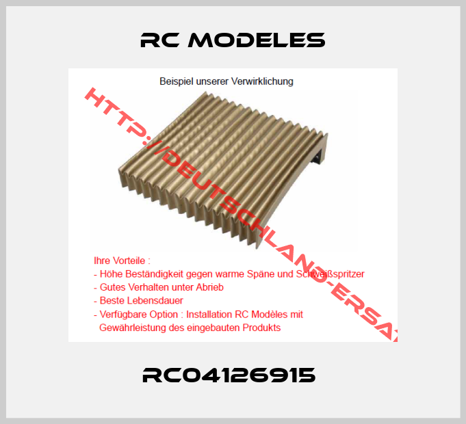 RC MODELES-RC04126915 