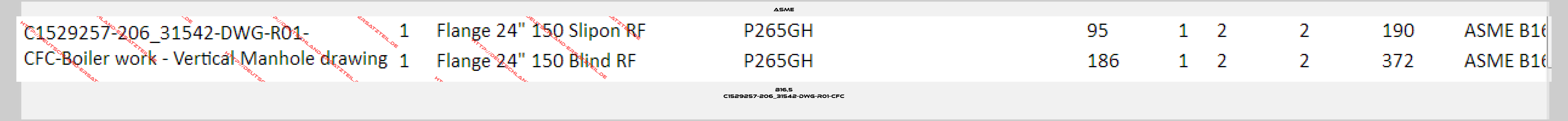 Asme-B16,5 C1529257-206_31542-DWG-R01-CFC 