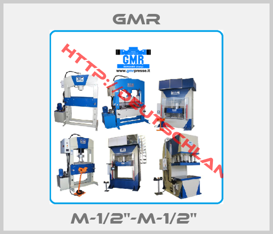 Gmr-M-1/2"-M-1/2" 