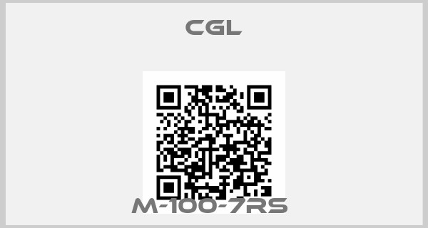 CGL-M-100-7RS 