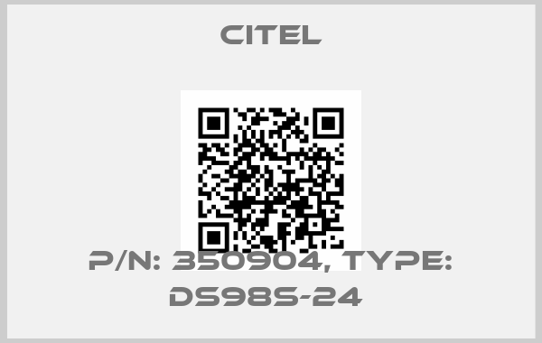 Citel-P/N: 350904, Type: DS98S-24 