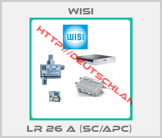Wisi-LR 26 A (SC/APC) 