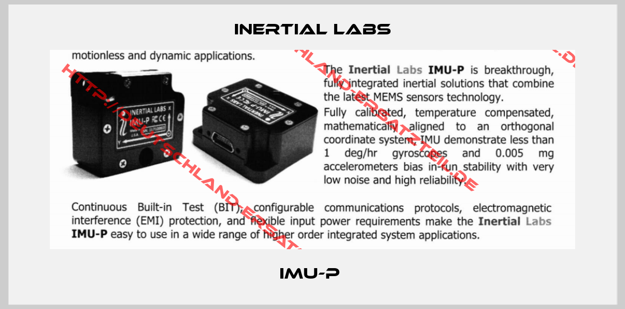inertial Labs-IMU-P 