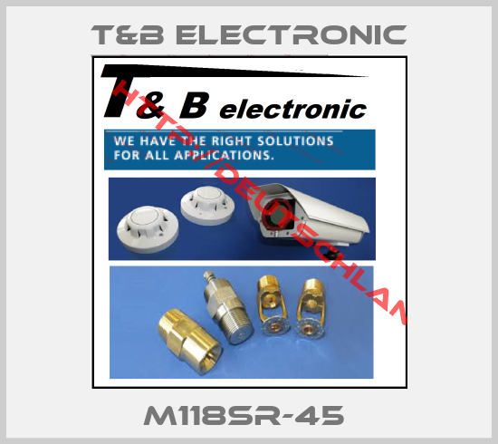 T&B Electronic-M118SR-45 