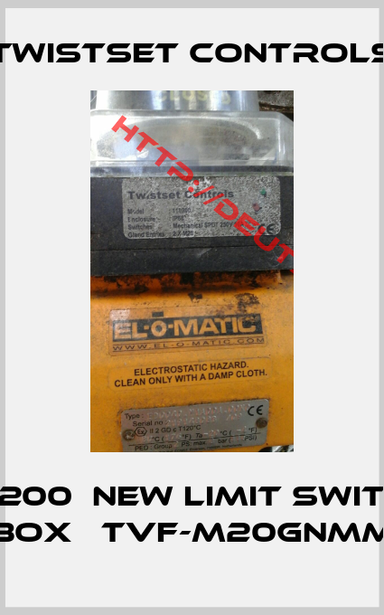 Twistset Controls-110200  New limit switch box   TVF-M20GNMM