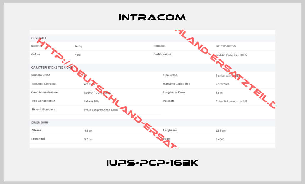 intracom-IUPS-PCP-16BK