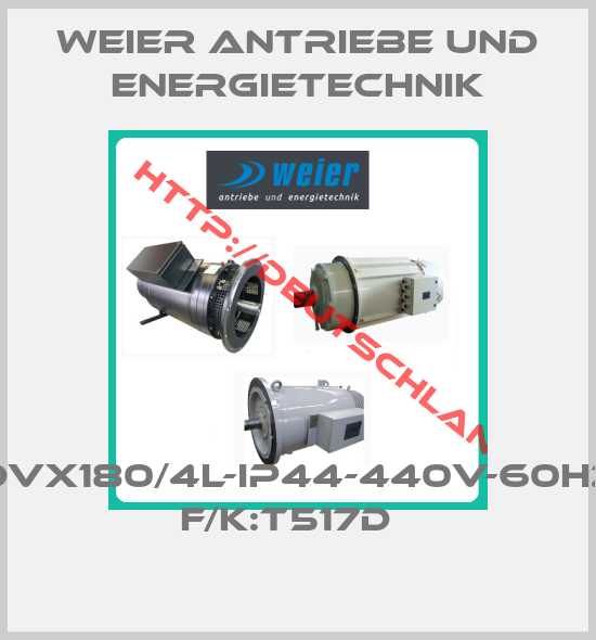 Weier Antriebe und Energietechnik-DVX180/4L-IP44-440V-60HZ F/K:T517D  