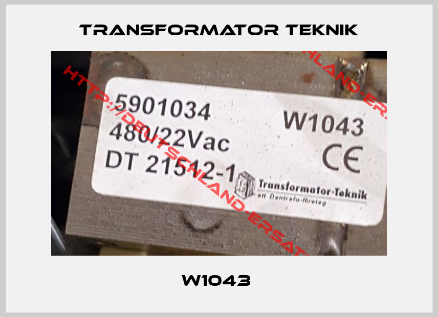 TRANSFORMATOR TEKNIK-W1043 