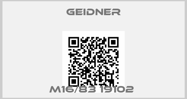 Geidner-M16/83 19102 