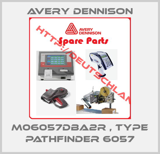 AVERY DENNISON-M06057DBA2R , type Pathfinder 6057