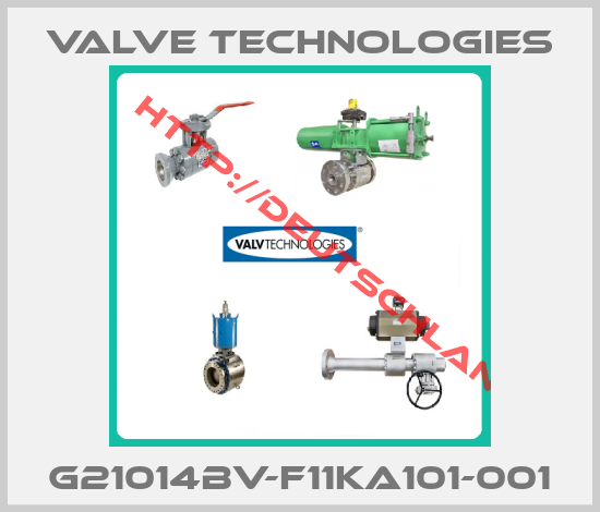 Valve Technologies-G21014BV-F11KA101-001