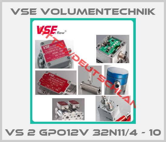 VSE Volumentechnik-VS 2 GPO12V 32N11/4 - 10