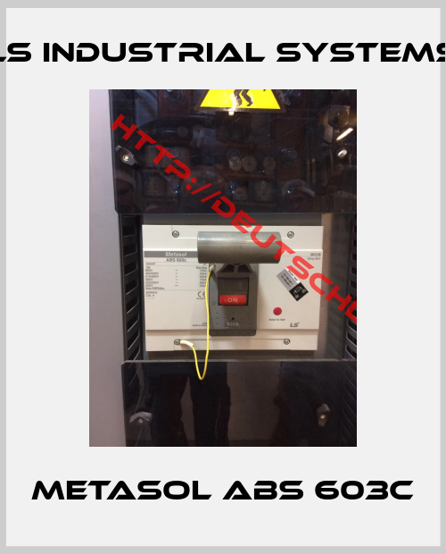 LS INDUSTRIAL SYSTEMS-Metasol ABS 603c