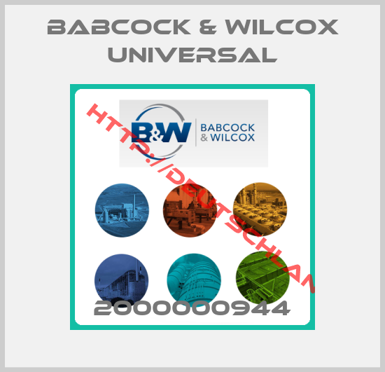 Babcock & Wilcox Universal-2000000944
