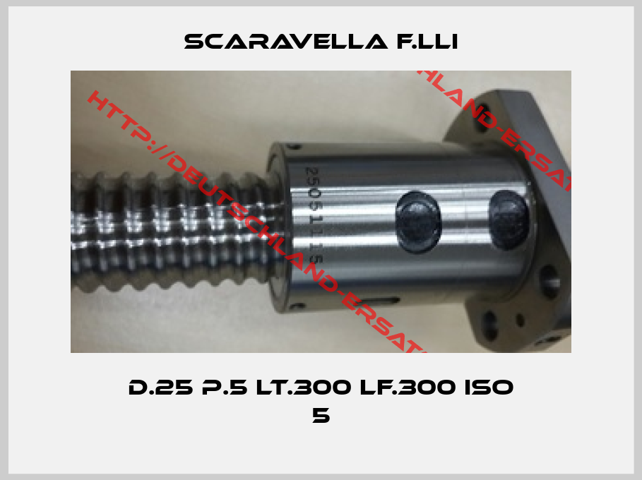 Scaravella F.lli-D.25 P.5 LT.300 LF.300 ISO 5