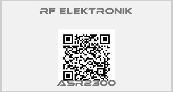 RF elektronik-ASR2300