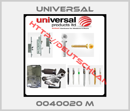 Universal-0040020 M