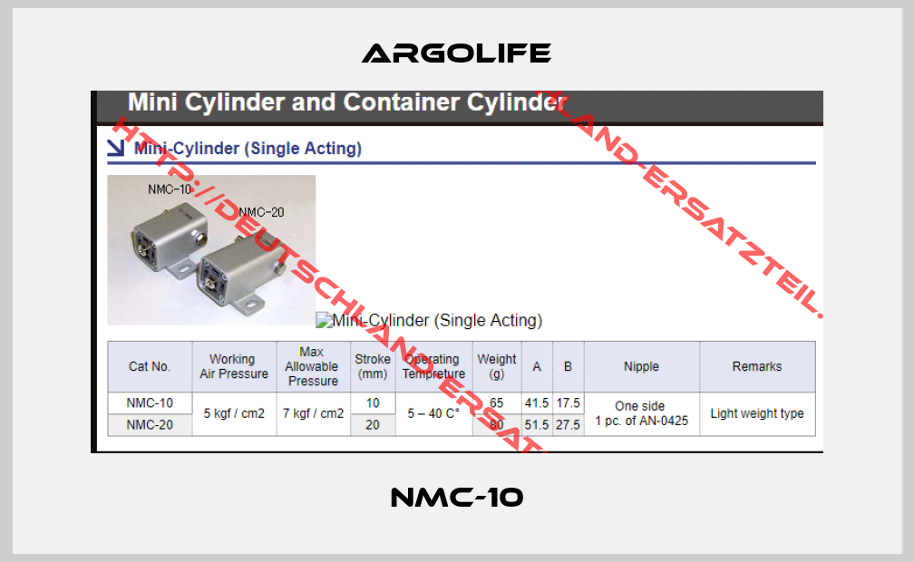 Argolife-NMC-10