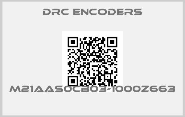 DRC Encoders-M21AAS0CB03-1000Z663 