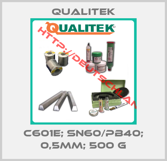 Qualitek-C601E; Sn60/Pb40; 0,5mm; 500 g