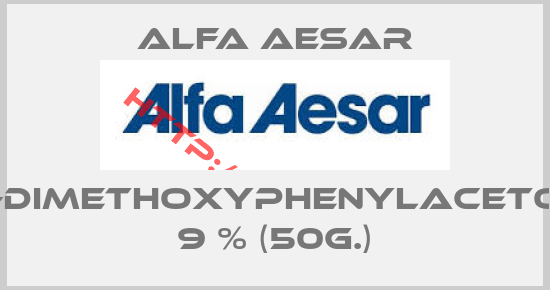 ALFA AESAR-3,4-Dimethoxyphenylacetone, 9 % (50g.)