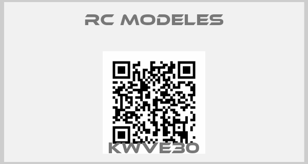 RC MODELES-KWVE30