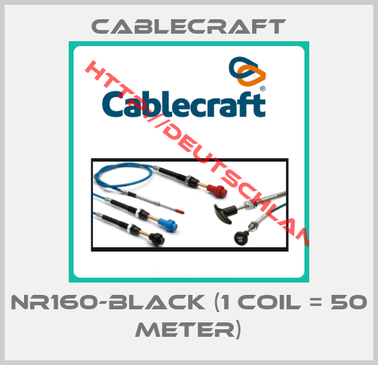 Cablecraft-NR160-BLACK (1 coil = 50 meter)