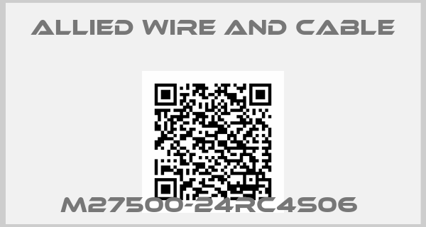 Allied Wire and Cable-M27500-24RC4S06 