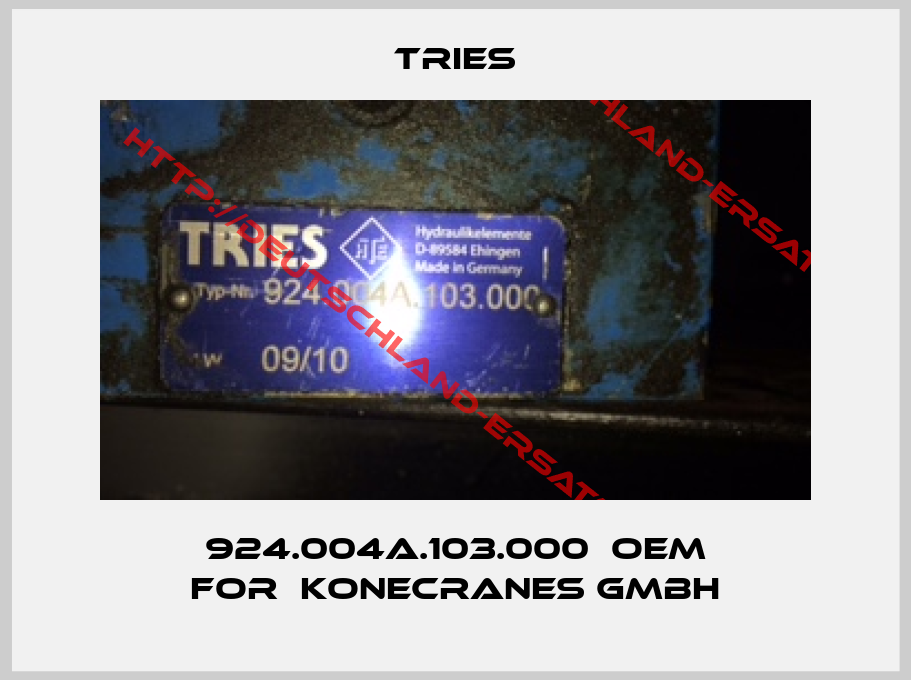 Tries-924.004A.103.000  OEM for  Konecranes GmbH