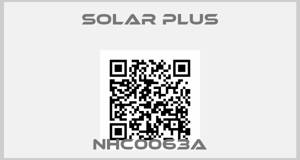 SOLAR PLUS-NHC0063A