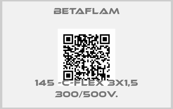 BETAFLAM-145 -C-FLEX 3x1,5 300/500V.