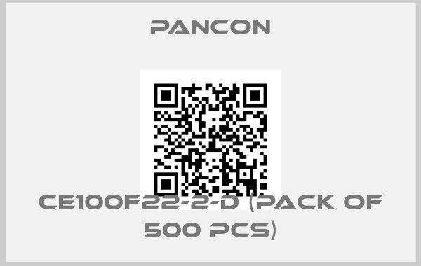 Pancon-CE100F22-2-D (pack of 500 pcs)