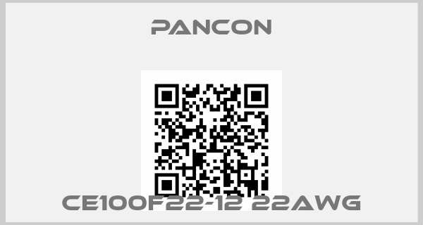 Pancon-CE100F22-12 22AWG