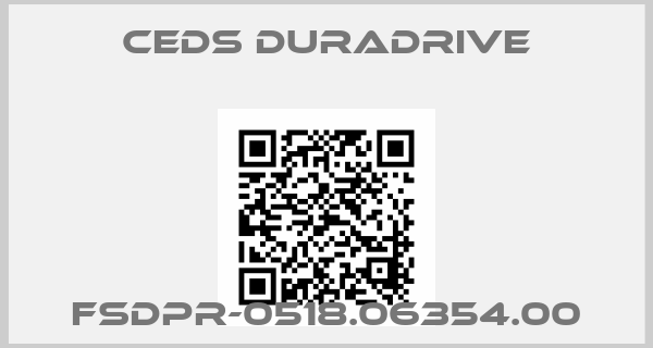 Ceds Duradrive-FSDPR-0518.06354.00
