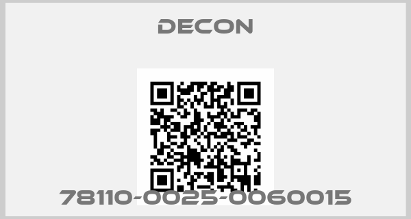 Decon-78110-0025-0060015