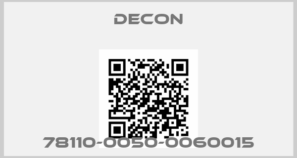 Decon-78110-0050-0060015